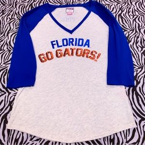 Rare & HTF Collectible Victoria’s Secret VS PINK Sport Tee Florida Gators BLING